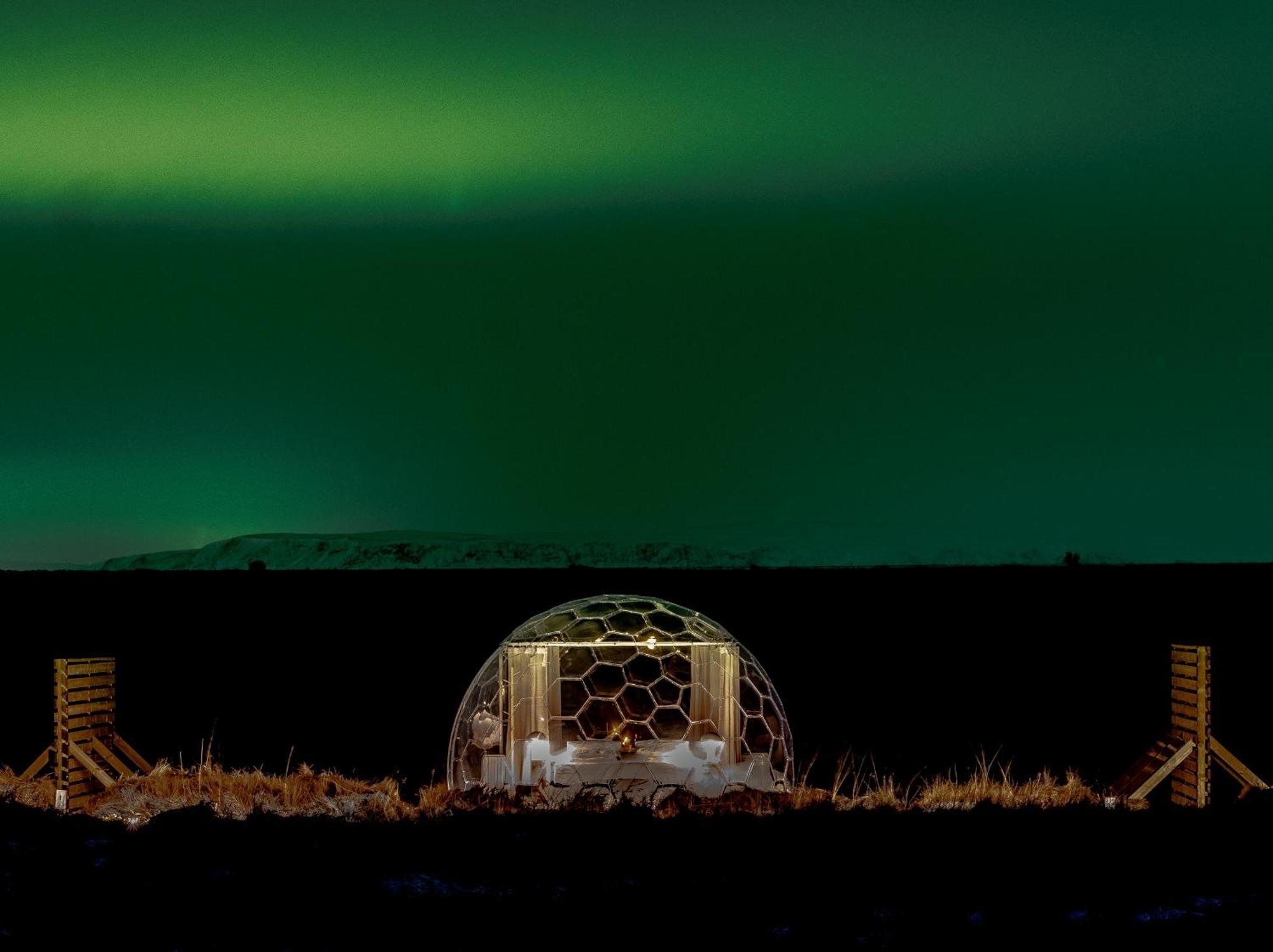 Aurora Igloo Villa Hella Buitenkant foto