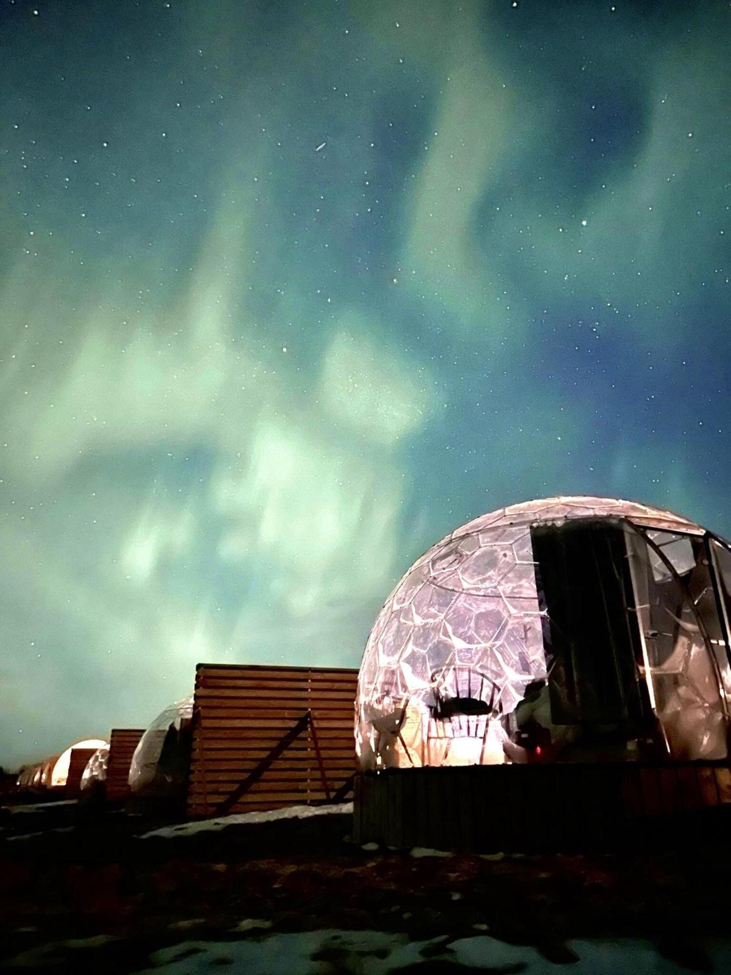 Aurora Igloo Villa Hella Buitenkant foto